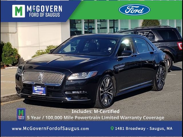 2019 Lincoln Continental Reserve