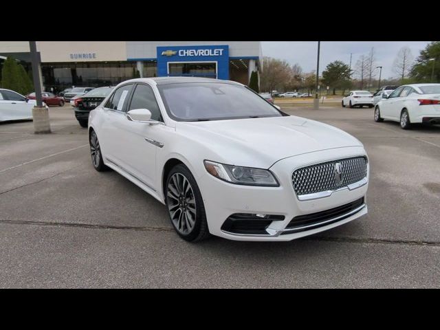 2019 Lincoln Continental Reserve