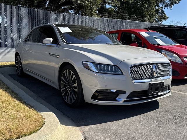 2019 Lincoln Continental Reserve