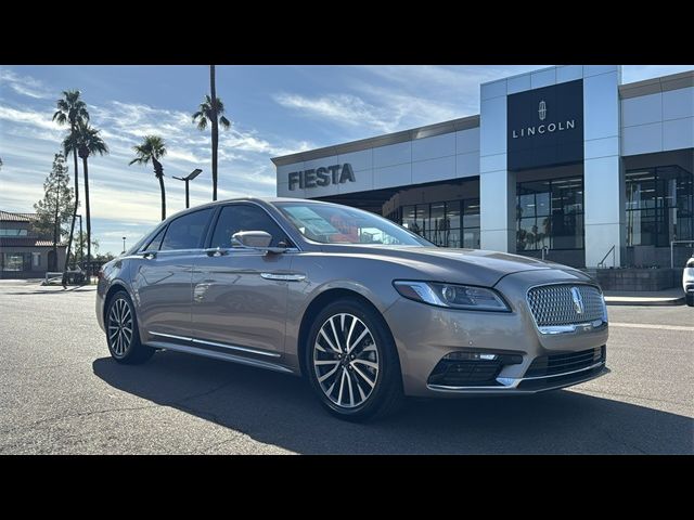 2019 Lincoln Continental Select