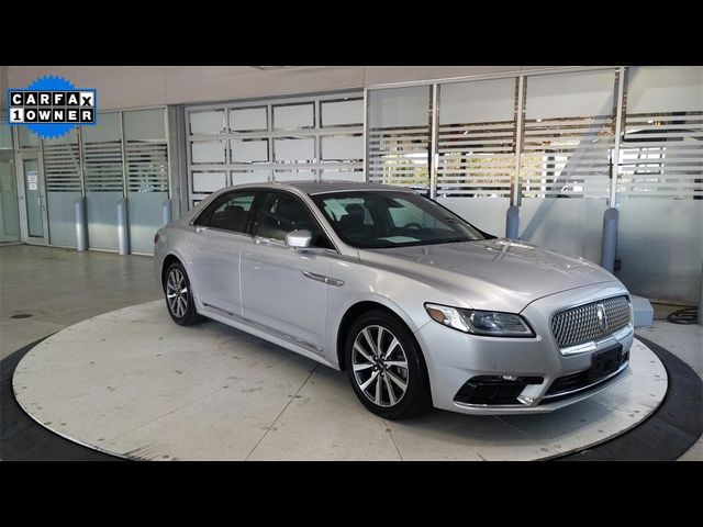 2019 Lincoln Continental Standard