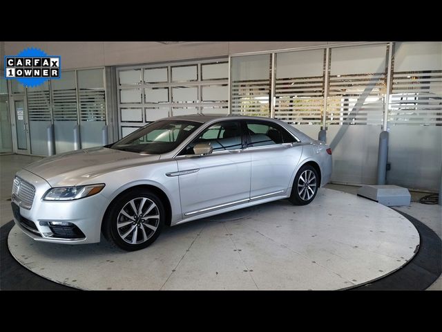 2019 Lincoln Continental Standard