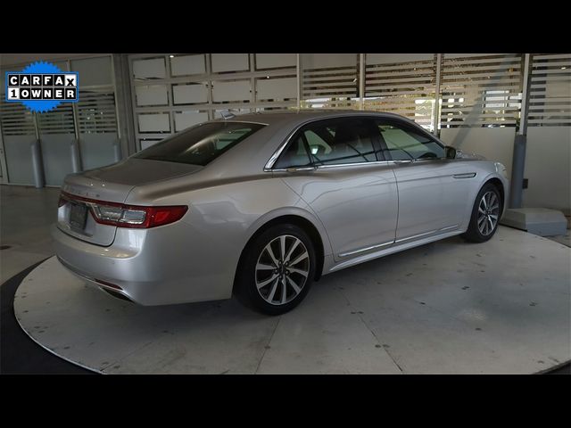 2019 Lincoln Continental Standard