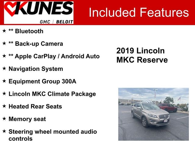 2019 Lincoln MKC Reserve