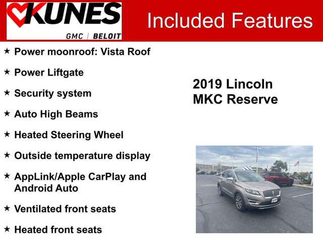 2019 Lincoln MKC Reserve