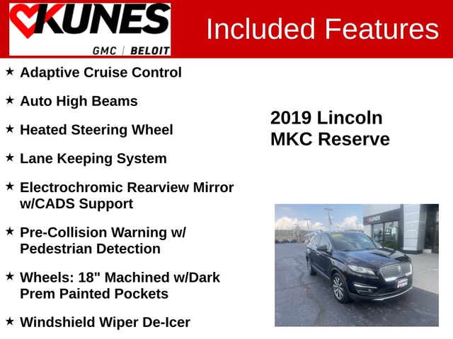 2019 Lincoln MKC Reserve