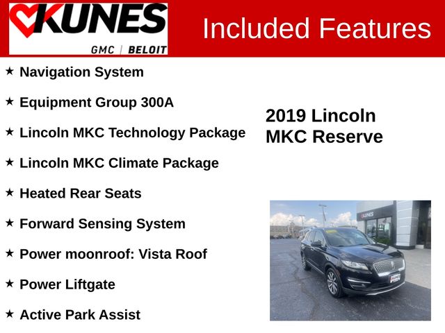 2019 Lincoln MKC Reserve