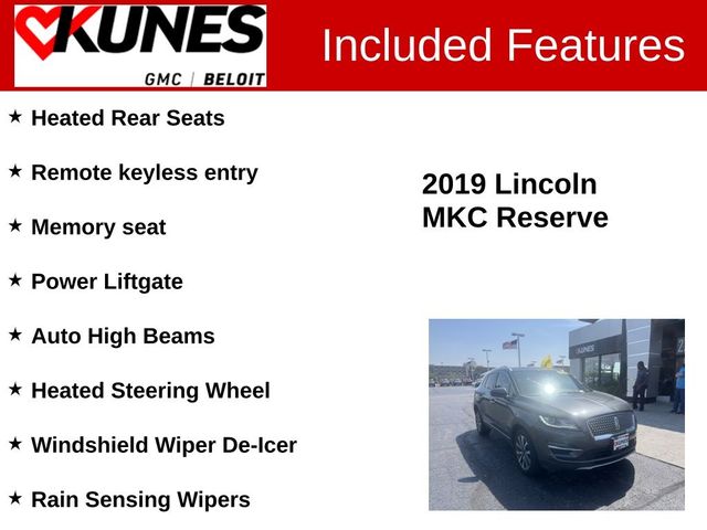 2019 Lincoln MKC Reserve