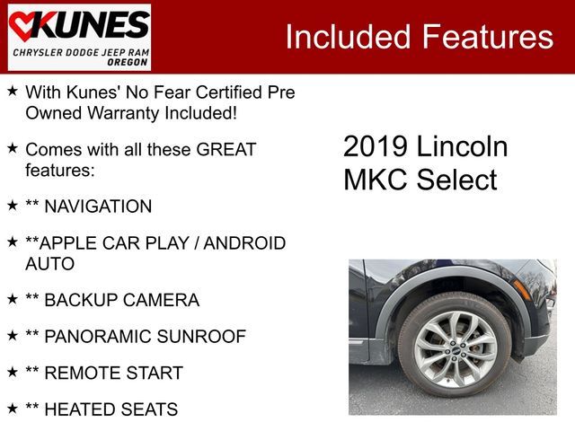 2019 Lincoln MKC Select