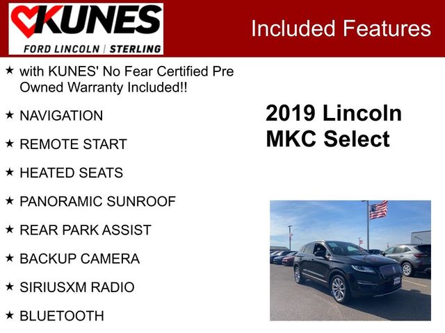 2019 Lincoln MKC Select