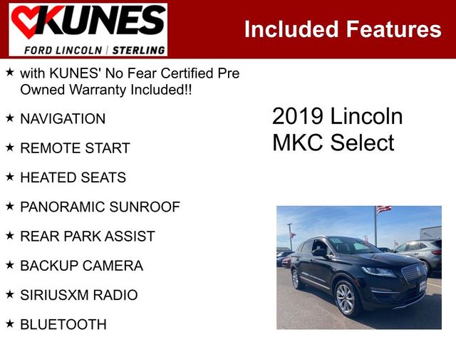 2019 Lincoln MKC Select