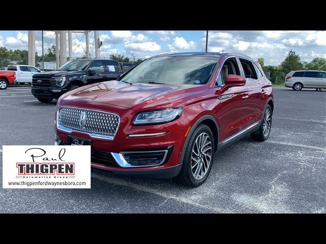 2019 Lincoln Nautilus Reserve