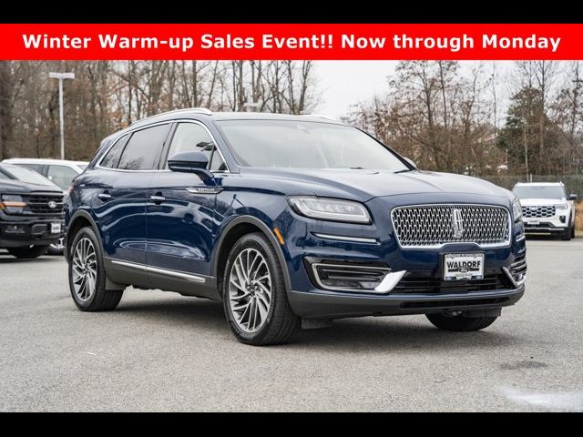 2019 Lincoln Nautilus Reserve