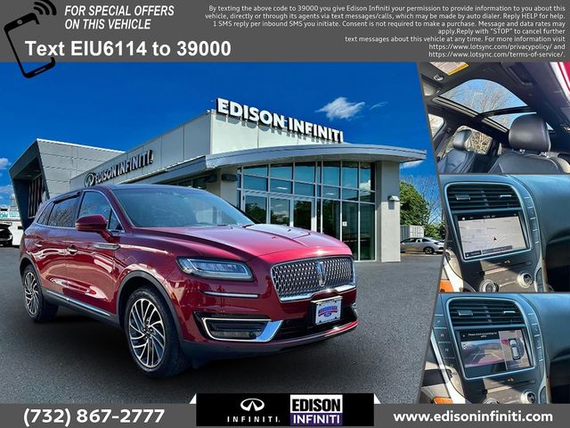 2019 Lincoln Nautilus Reserve