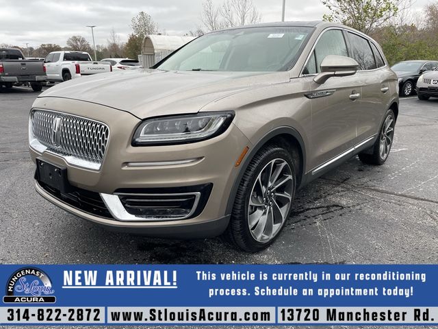 2019 Lincoln Nautilus Reserve