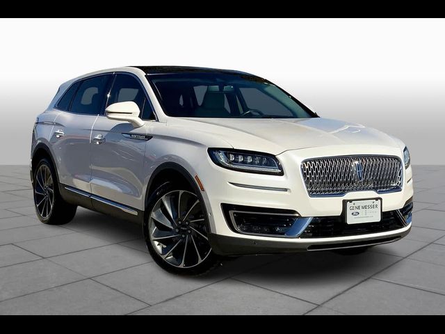 2019 Lincoln Nautilus Reserve