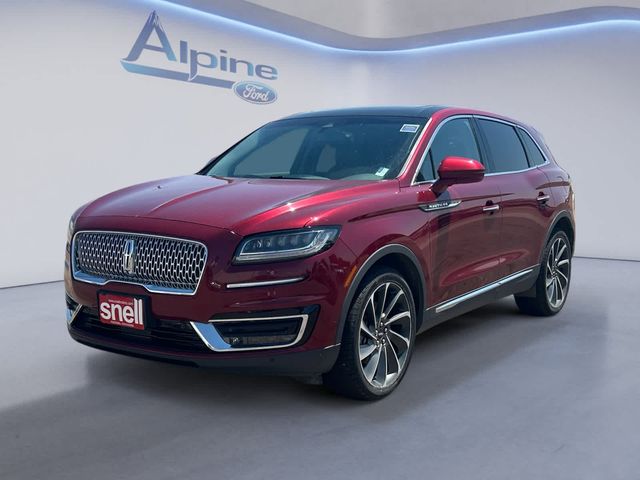 2019 Lincoln Nautilus Reserve