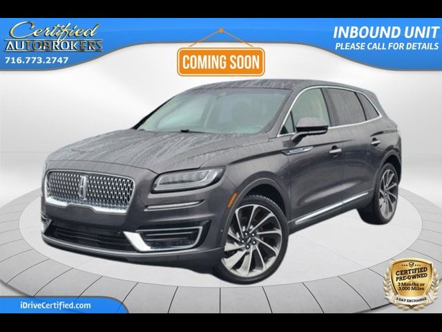 2019 Lincoln Nautilus Reserve