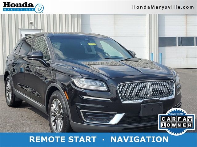 2019 Lincoln Nautilus Select