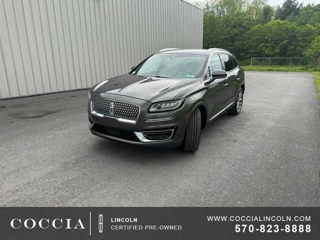 2019 Lincoln Nautilus Select