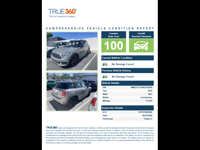 2019 MINI Cooper Countryman Base