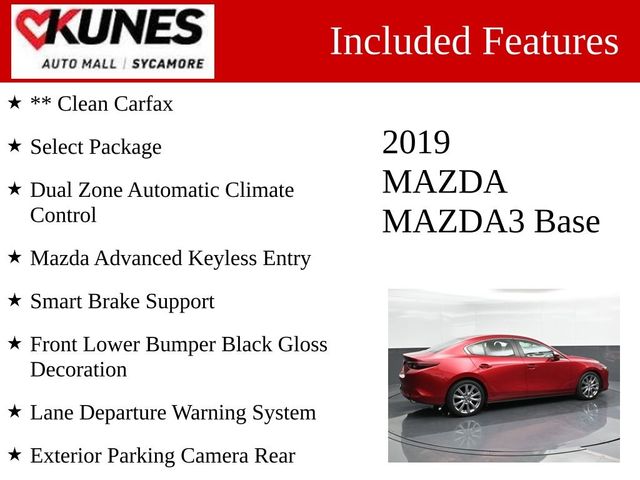 2019 Mazda Mazda3 Select