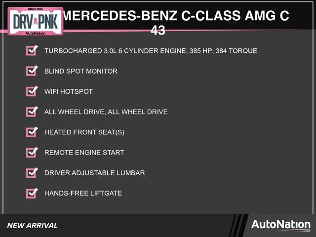 2019 Mercedes-Benz C-Class AMG 43