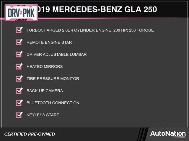 2019 Mercedes-Benz GLA 250