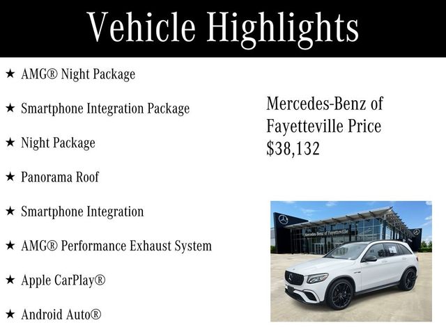 2019 Mercedes-Benz GLC AMG 63