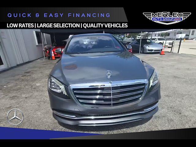 2019 Mercedes-Benz S-Class 560