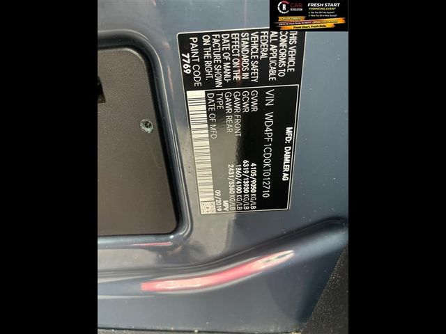 2019 Mercedes-Benz Sprinter Base