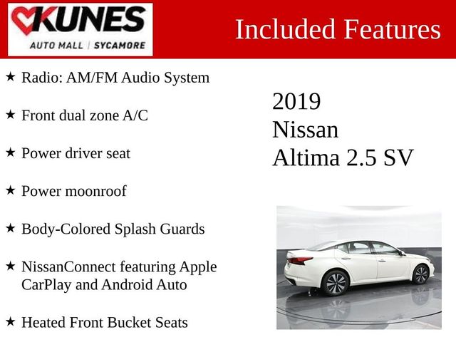 2019 Nissan Altima 2.5 SV