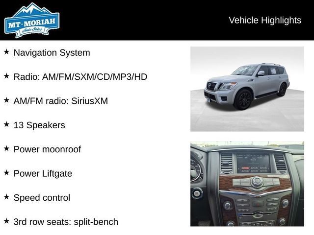 2019 Nissan Armada Platinum