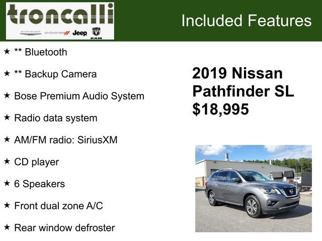 2019 Nissan Pathfinder SL