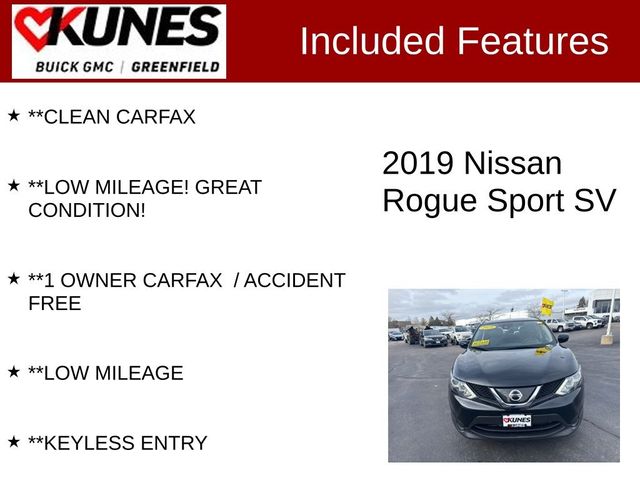 2019 Nissan Rogue Sport SV