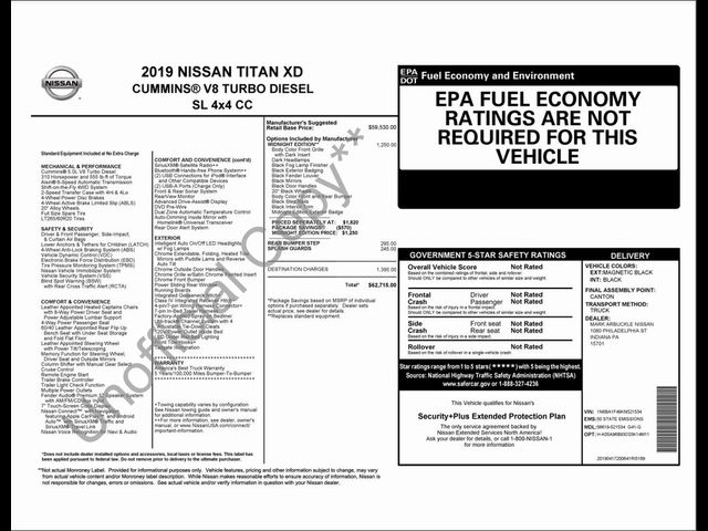 2019 Nissan Titan XD SL