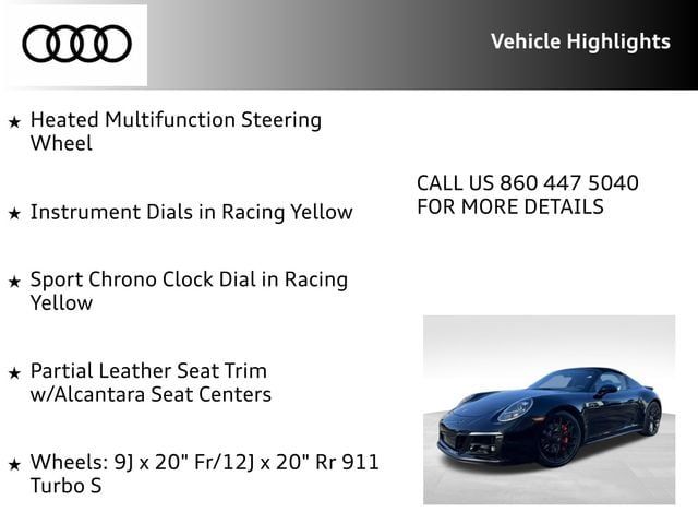 2019 Porsche 911 4 GTS