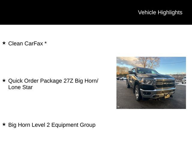 2019 Ram 1500 Big Horn/Lone Star