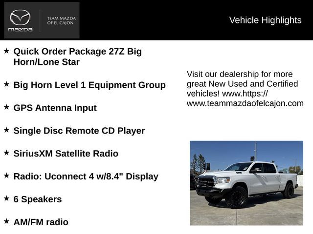 2019 Ram 1500 Big Horn/Lone Star