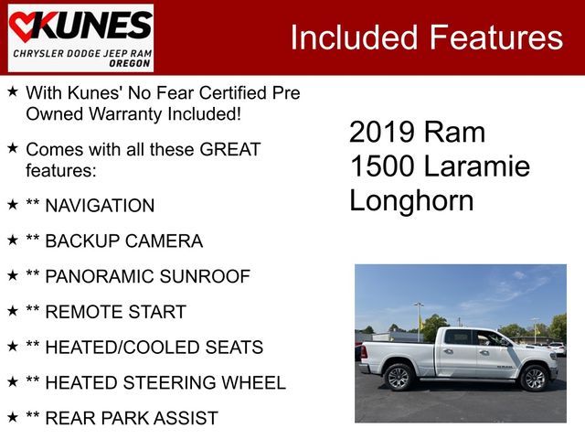 2019 Ram 1500 Laramie Longhorn