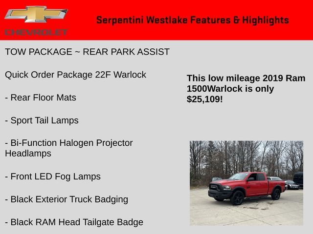 2019 Ram 1500 Classic Warlock