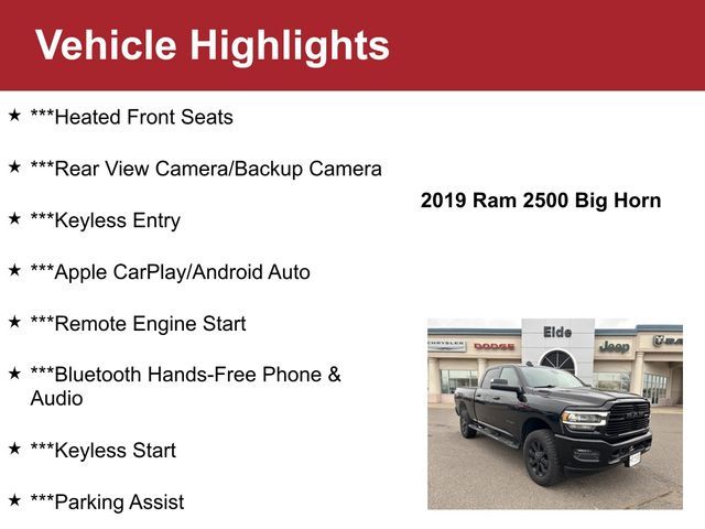 2019 Ram 2500 Big Horn