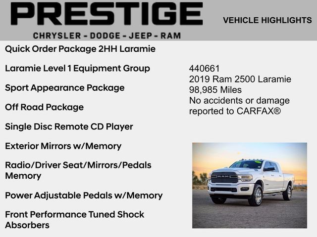 2019 Ram 2500 Laramie