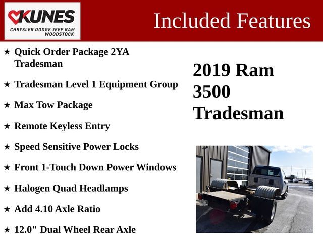 2019 Ram 3500 Tradesman