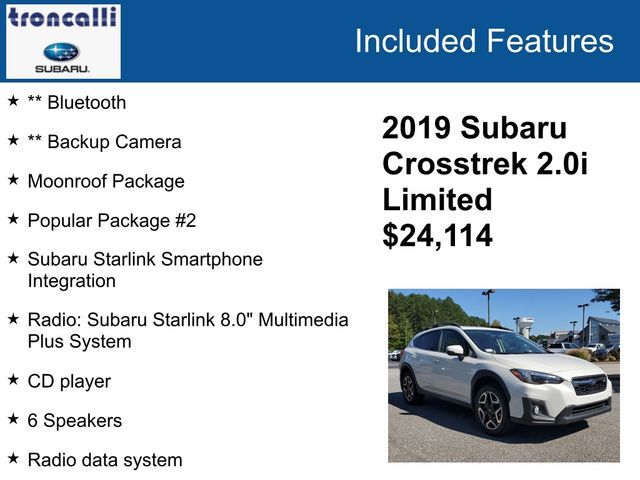 2019 Subaru Crosstrek Limited