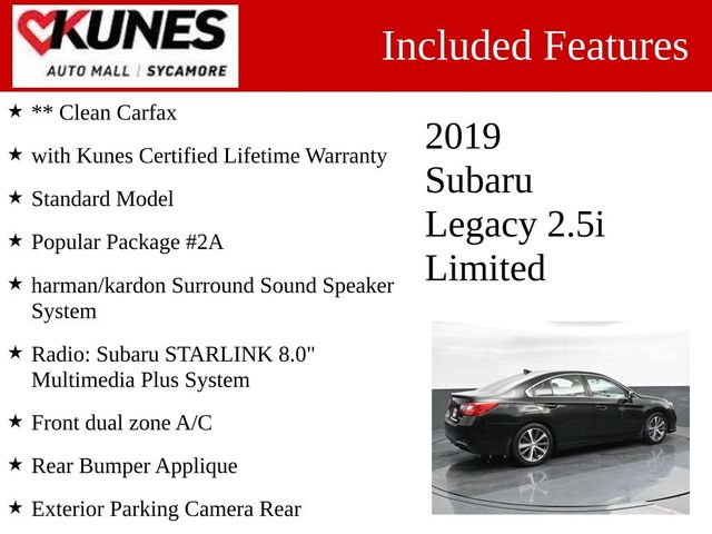 2019 Subaru Legacy Limited