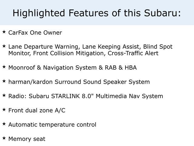 2019 Subaru Legacy Limited