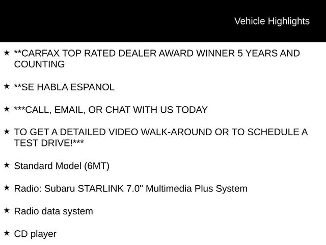 2019 Subaru WRX Premium