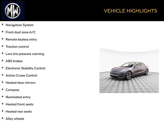 2019 Tesla Model 3 Long Range