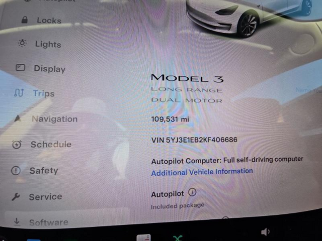 2019 Tesla Model 3 Long Range